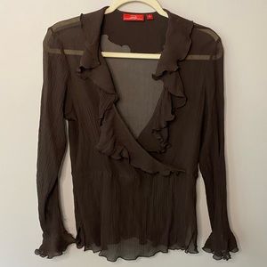 Oscar by Oscar De La Renta Blouse Size 12